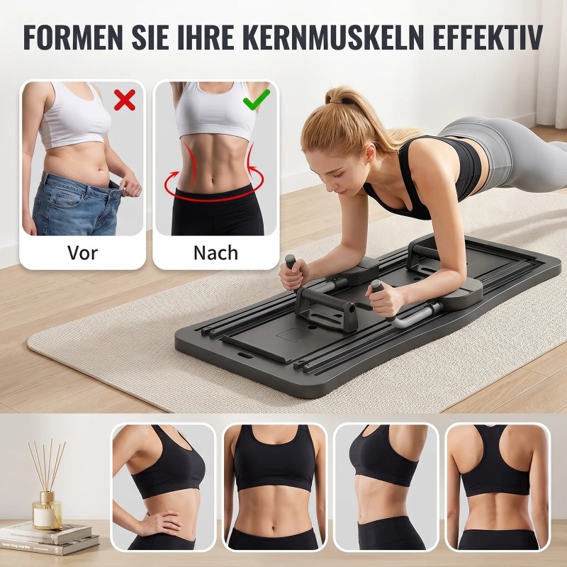 Multi-Functional Ab Workout Bo - Push Up Board Foldable Multi Function 评论和价格
