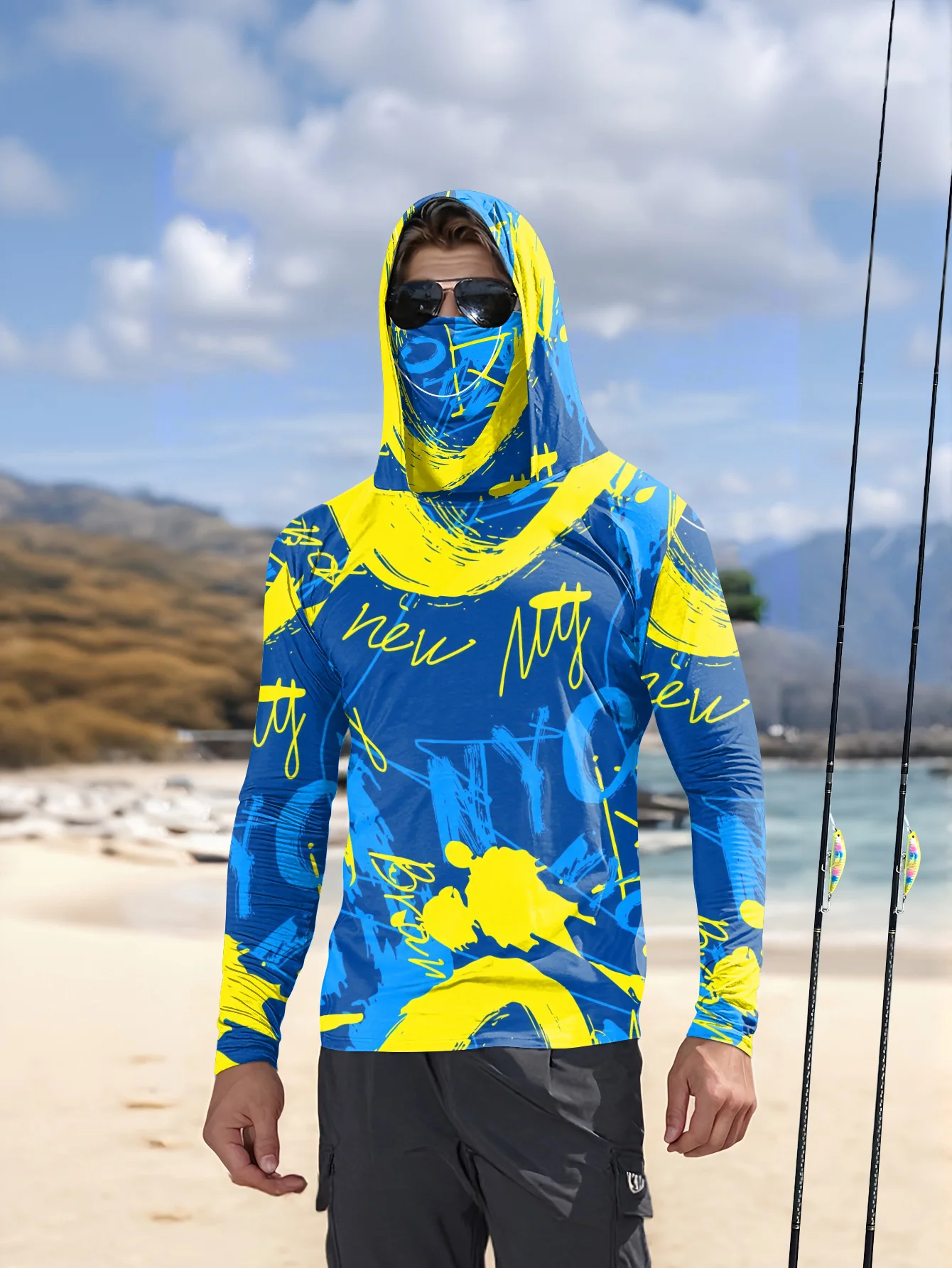 Men's hooded fishing clothing  - Hiking 评论和价格