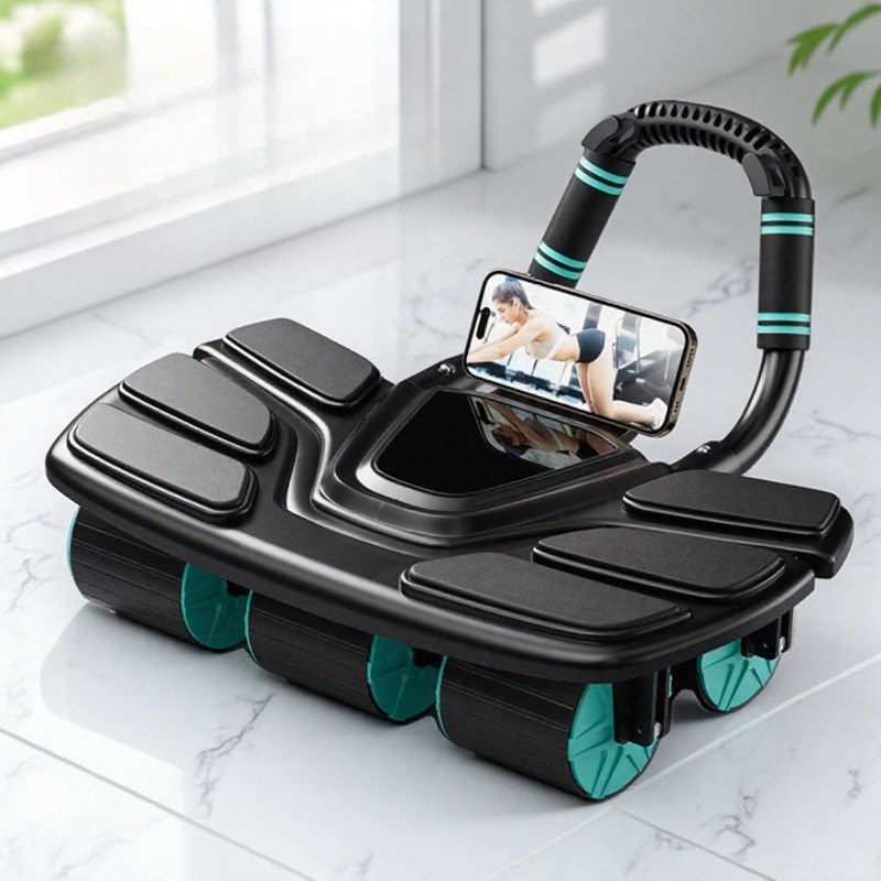 Six Wheel Abdominal Health Whe - Ab Roller Wheel With Elbow Support 评论和价格